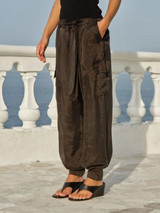 Fate + Becker Esti Balloon Jogger Pants Black