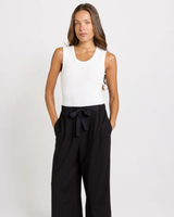 Betty Basics Bella Wide Leg Crop Pants
