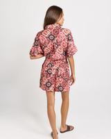 Betty Basics Solstice Shorts Coco Print Brown
