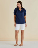 Betty Basics Joanne Short Sleeve Blouse