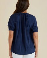 Betty Basics Joanne Short Sleeve Blouse