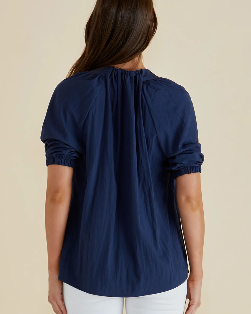 Betty Basics Joanne Short Sleeve Blouse