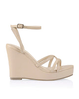 Verali Amore Nude Strappy Wedges