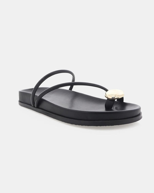  Billini Orabella Strappy Slides Black