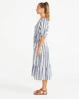 Sass Harley Midi Dress Stripe