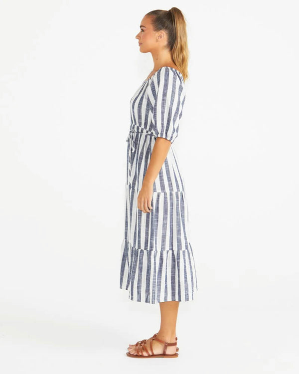  Sass Harley Midi Dress Stripe