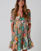 Dreamcatcher Amira Mini Dress Multi Print