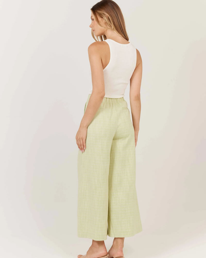 Fate + Becker St Helena Pant - Acid Green