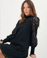 Adorne Olivia Long Sleeve Lace Dress