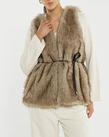 Sass Riya Fur Gilet