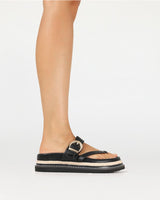 Billini Ameera Chunky Thong Slides Black