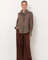 Adorne Maeve Shirt  Stripe