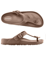 Holster Fashion Coastal EVA Thongs Natural
