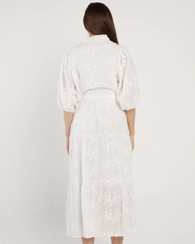 Fate + Becker Gardenia Midi Dress