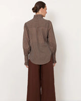 Adorne Maeve Shirt  Stripe