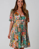 Dreamcatcher Amira Mini Dress Multi Print