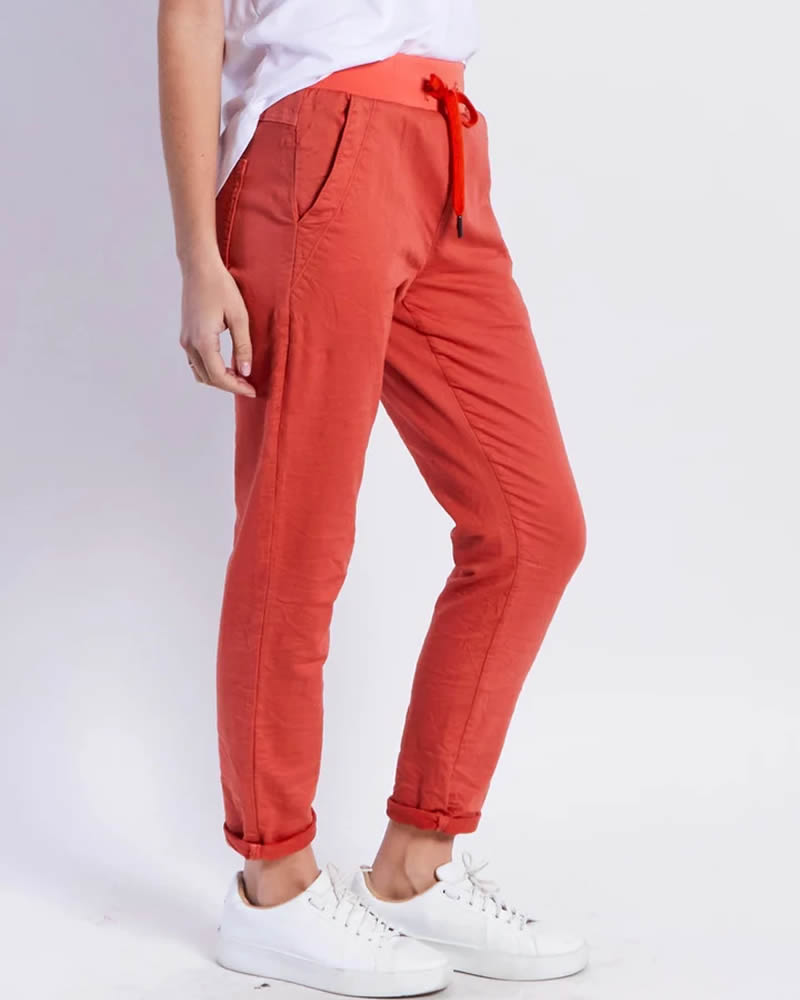 Monaco Riley Stretch Denim Jogger Pants