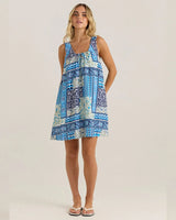 Sass Isra Shift Dress Sea Meadows
