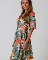 Dreamcatcher Amira Mini Dress Multi Print