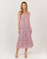 Fate + Becker Blanca Dress Pink/Blue