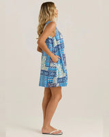 Sass Isra Shift Dress Sea Meadows