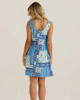 Sass Isra Shift Dress Sea Meadows