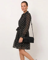 Adorne Nathalia Short Dress Spots