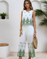 Mutig Zoe Embroidered Top & Pants Set