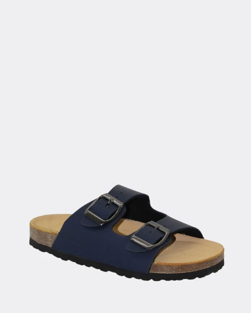 Human Shoes Kai Kids Unisex Double Buckle Slides