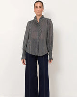 Adorne Maeve Shirt  Stripe
