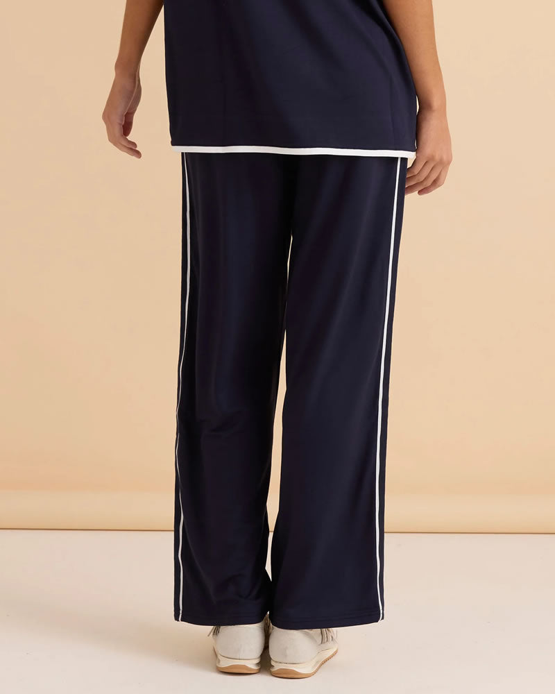 Betty Basics Evelyn Wide Leg Jogger Pants