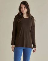 Betty Basics Hendrix Ribbed Long Sleeve Tee