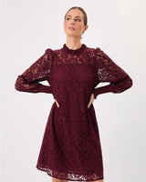 Adorne Olivia Long Sleeve Lace Dress