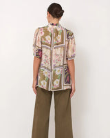 Adorne Sandra Seville Blouse Multi Print