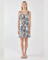 Sass Jana Mini Shift Dress Wild Orchid Navy