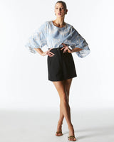 Fate + Becker The Avenue Blouse Chambray