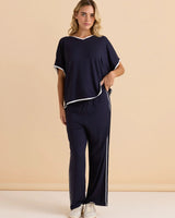 Betty Basics Evelyn Wide Leg Jogger Pants