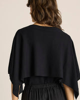 Fate + Becker Kora Cape Top Black