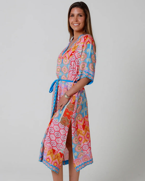  Dreamcatcher Winifred Kaftan Midi Dress