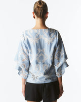 Fate + Becker The Avenue Blouse Chambray