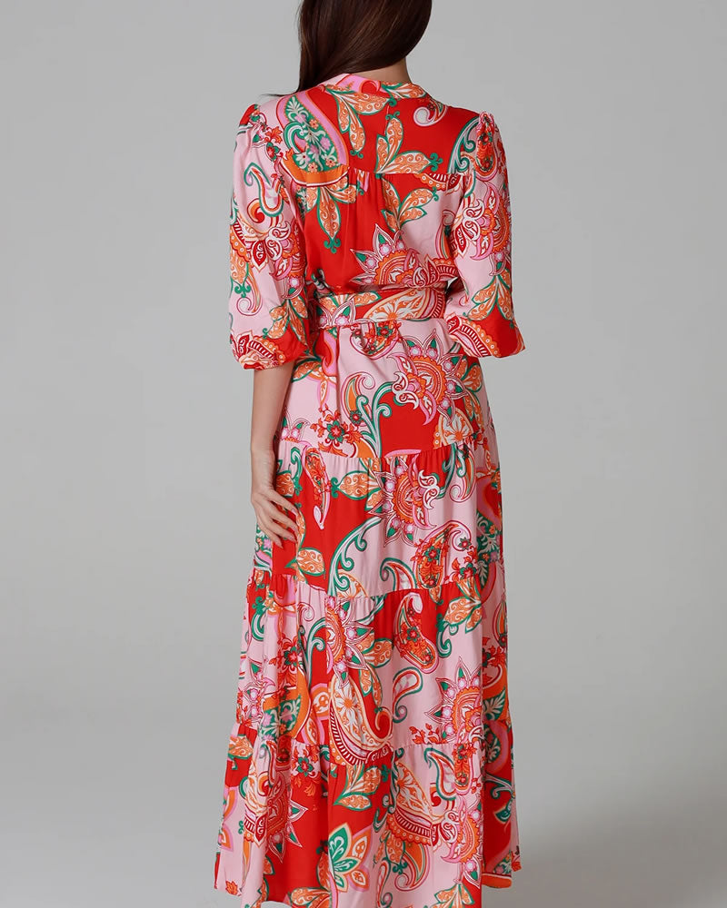 Dreamcatcher Lyla Maxi Dress Multi Print