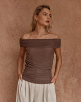 Sass Jordan Off Shoulder Top