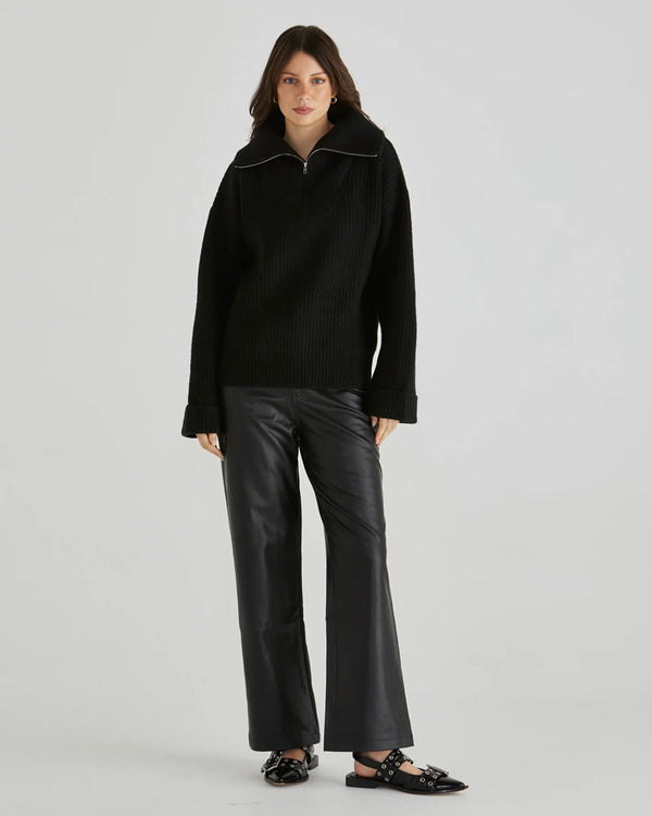  Sass Bennett Knit Jumper Black