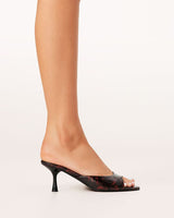 Billini Bunita Stiletto Mules Tort Patent