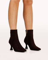 Billini Carsen  Cocoa Suede Ankle Boots