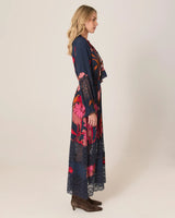 Fate + Becker Captivation Maxi Dress Shadow Floral