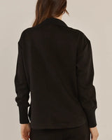 Betty Basics Sabina Sweatshirt Zip Front