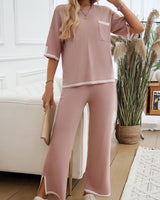 Mutig Milly Two Piece Top & Pants Lounge Set