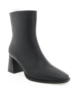 Billini Alania Block Heel Black Ankle Boots