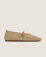 Urge Footwear Clove Crochet Flat Cream